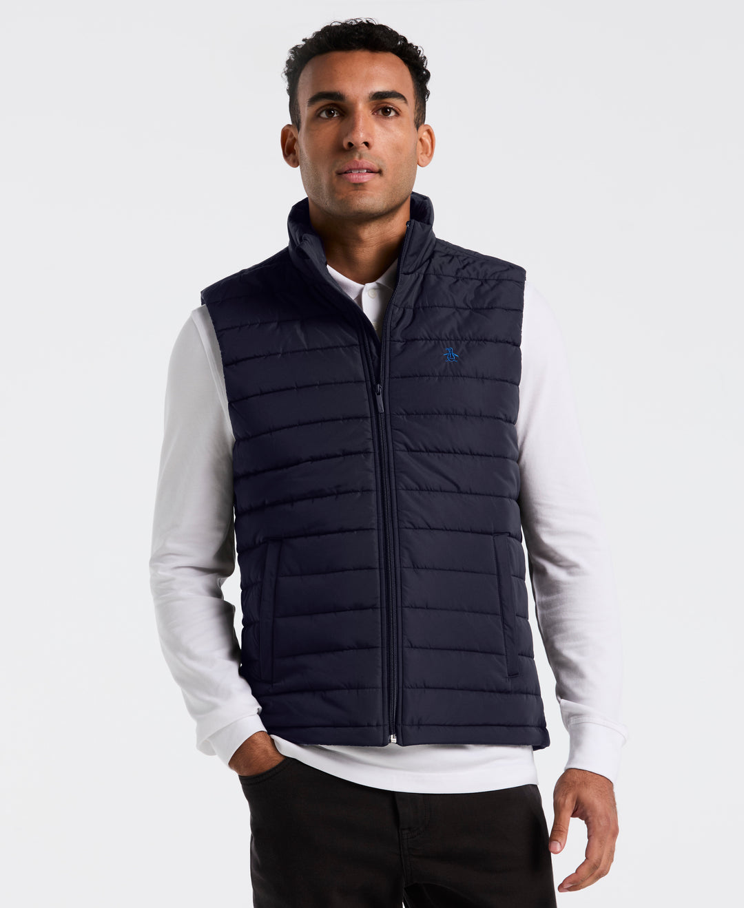 Lightweight Polyfill Vest (Dark Sapphire) 