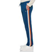 Ponte Side Stripe Jogger Trousers (Poseidon Blue) 