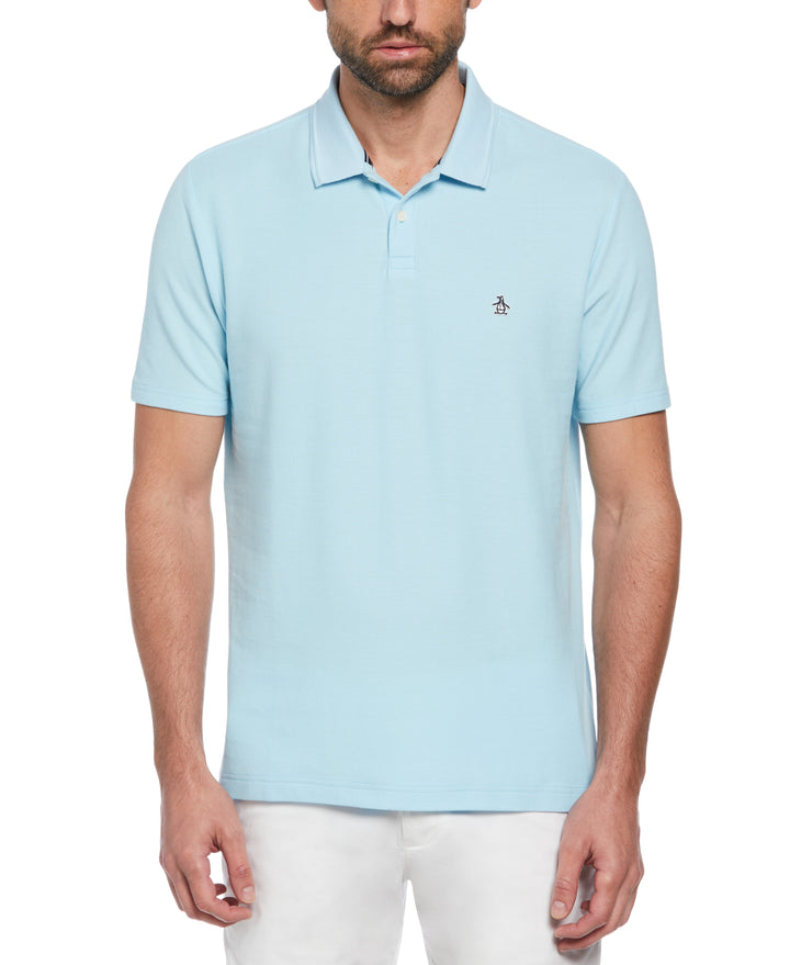 Pique Pop Polo (Cool Blue) 
