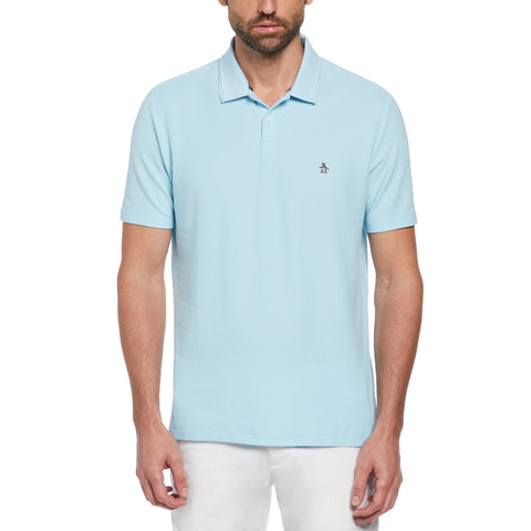 Pique Polo (Cool Blue) 