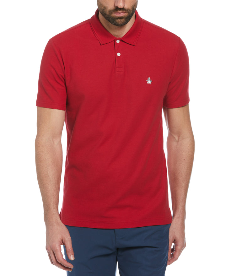 Pique Pop Polo (Red) 