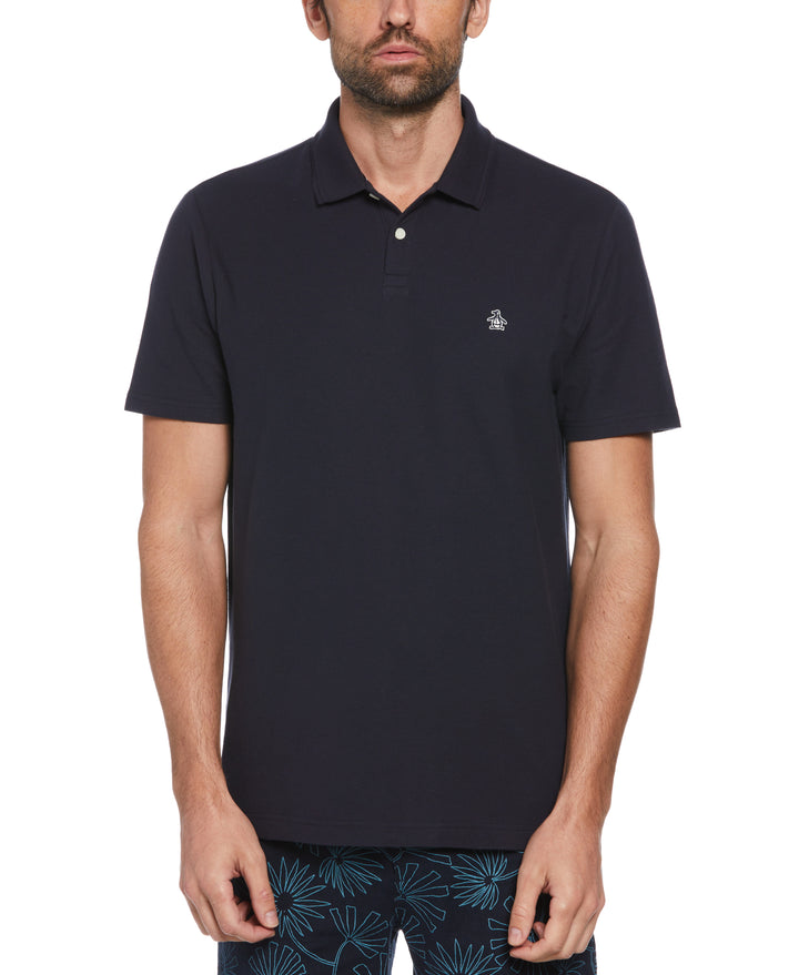 Pique Pop Polo (Dark Sapphire) 