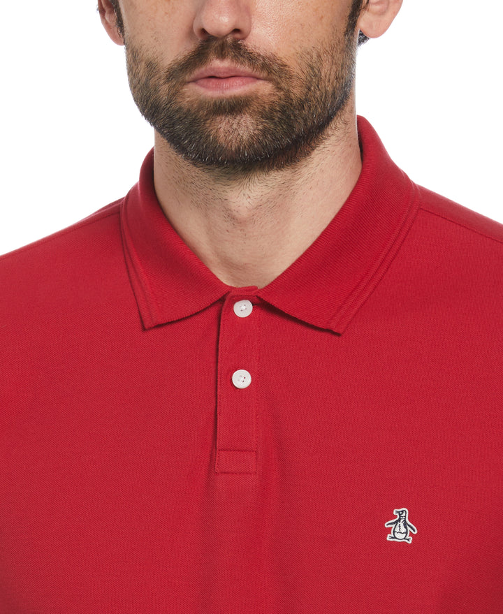 Pique Pop Polo (Red) 