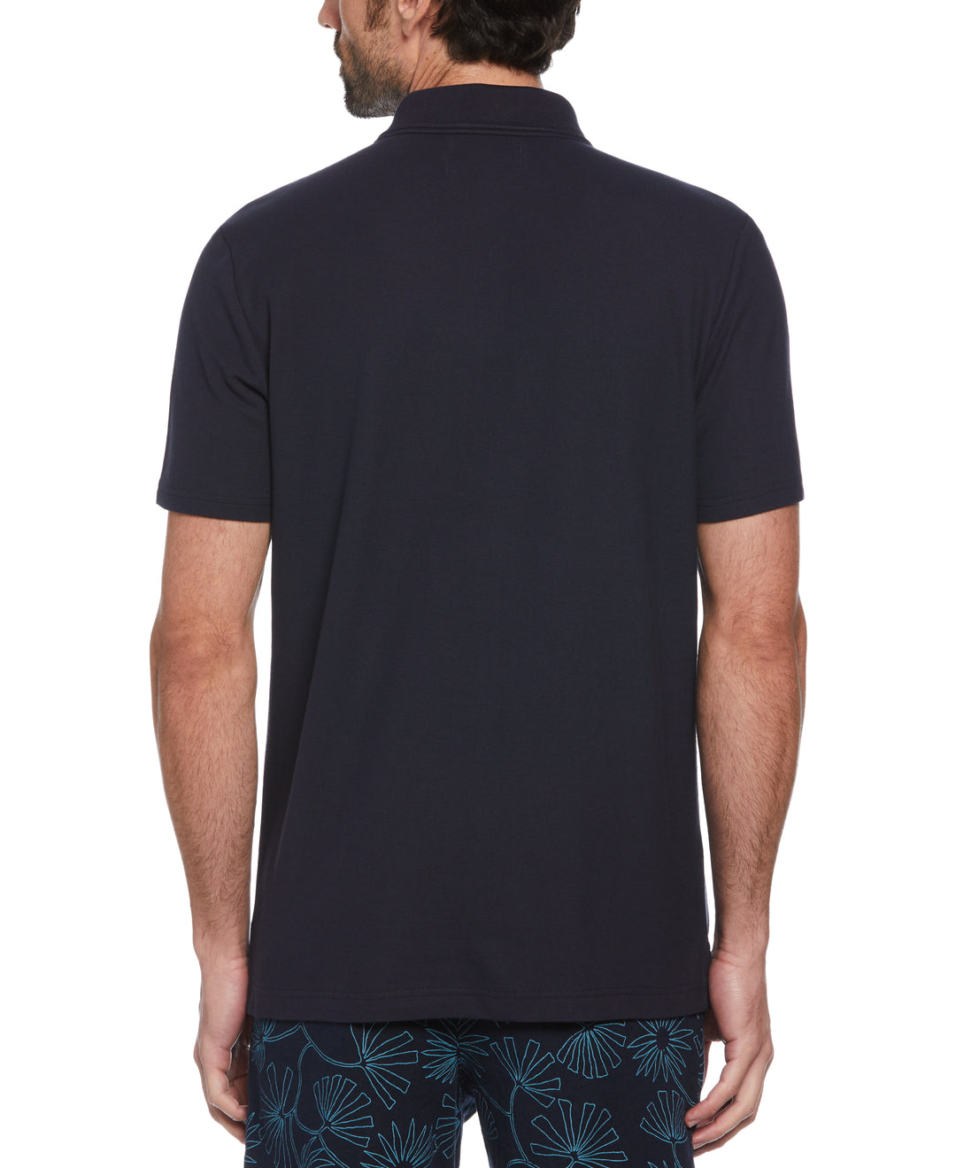 Pique Pop Polo (Dark Sapphire) 