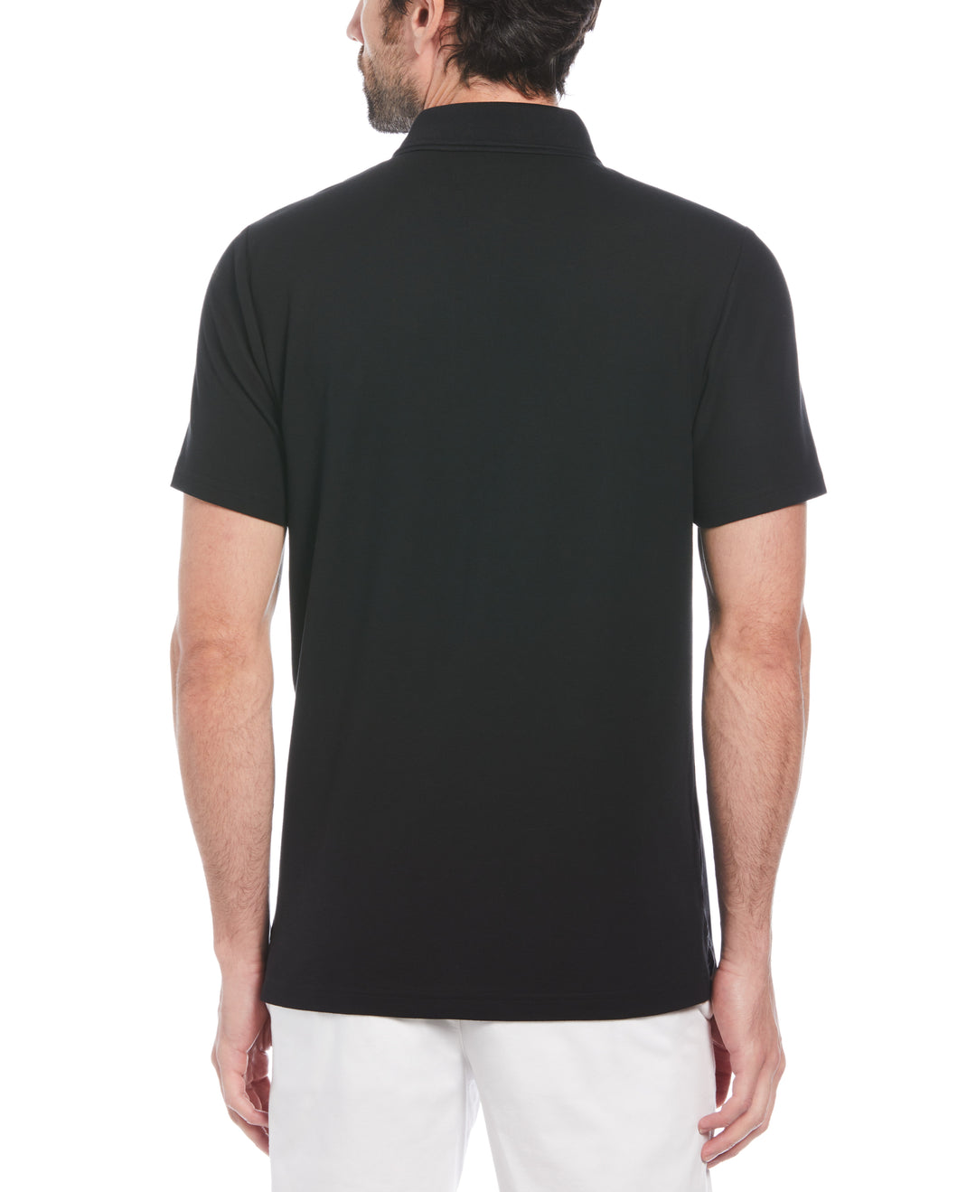 Pique Pop Polo (True Black) 