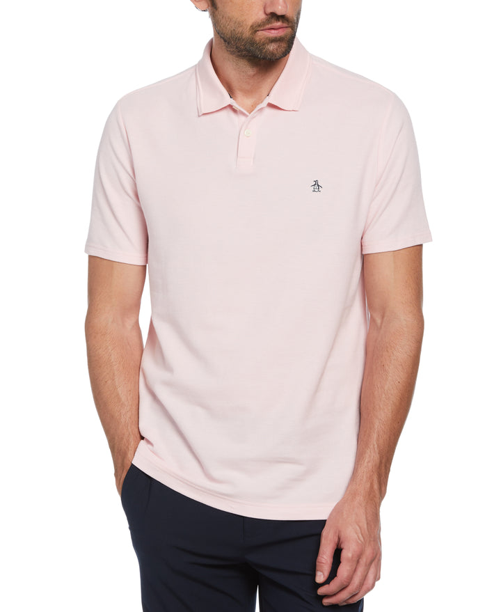 Pique Pop Polo (Parfait Pink) 