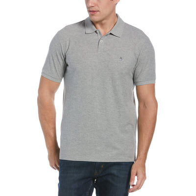 Pique Pop Polo (Rain Heather) 