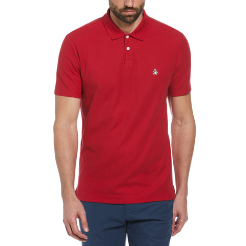 Pique Pop Polo (Red) 