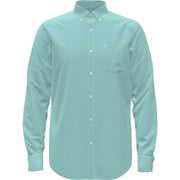 Poplin Mini Floral Geo Print Shirt-Shirts-Blue Tint-XS-Original Penguin