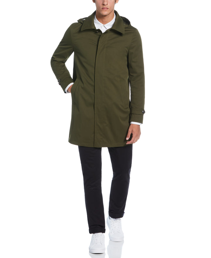 Olive Portland Rain Coat
 (Olive) 