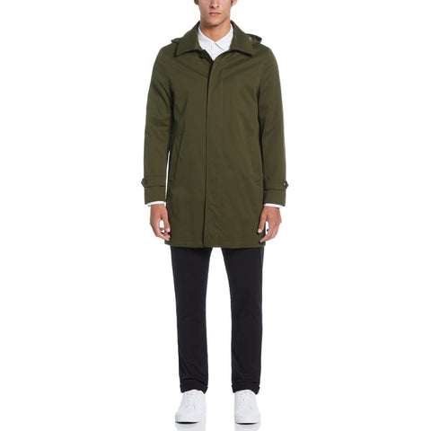 Olive Portland Rain Coat
 (Olive) 