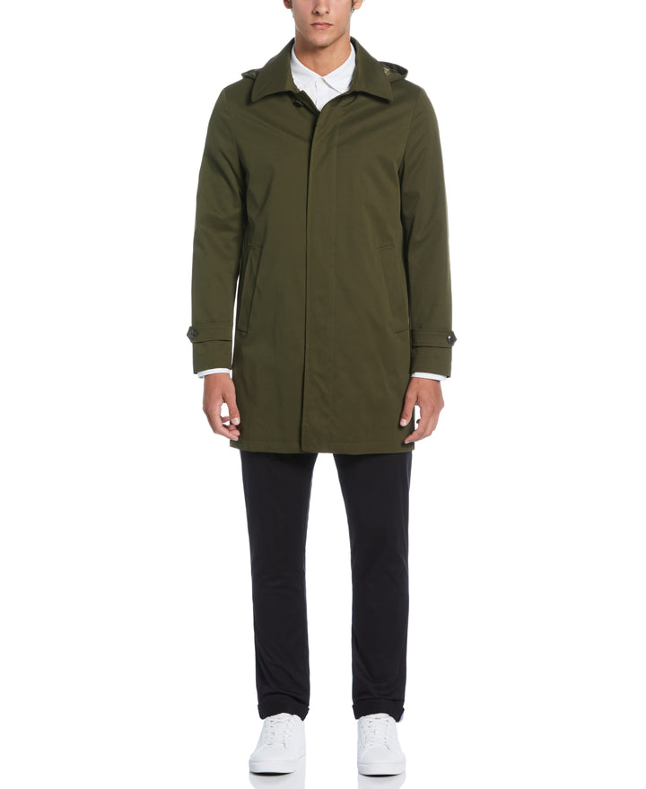 Olive Portland Rain Coat
 (Olive) 