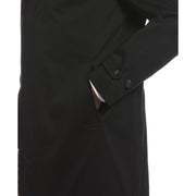 Black Portland Rain Coat  (Black) 