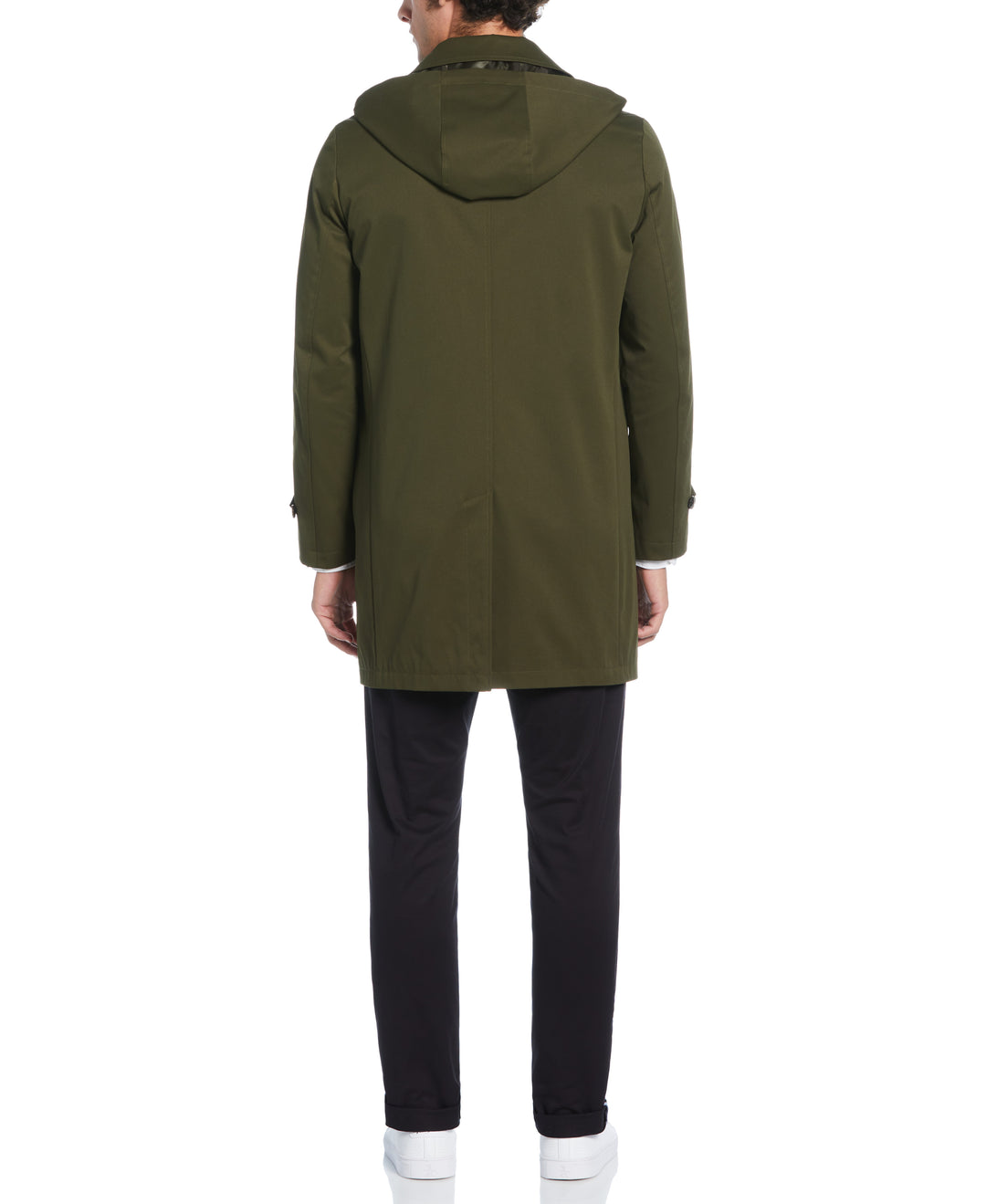 Olive Portland Rain Coat
 (Olive) 