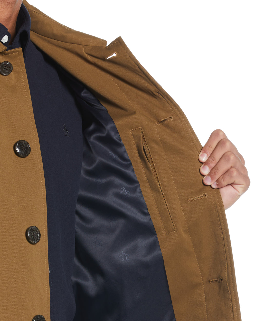 Tan Portland Rain Coat (Tan) 