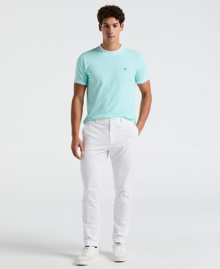 Premium Slim Fit Stretch Chino (Bright White) 