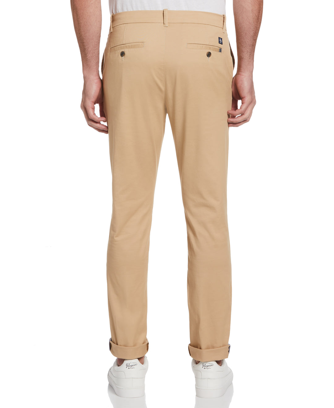 Premium Slim Fit Stretch Chino (Travertine) 