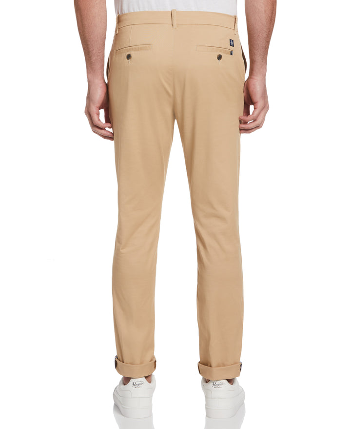 Premium Slim Fit Stretch Chino (Travertine) 