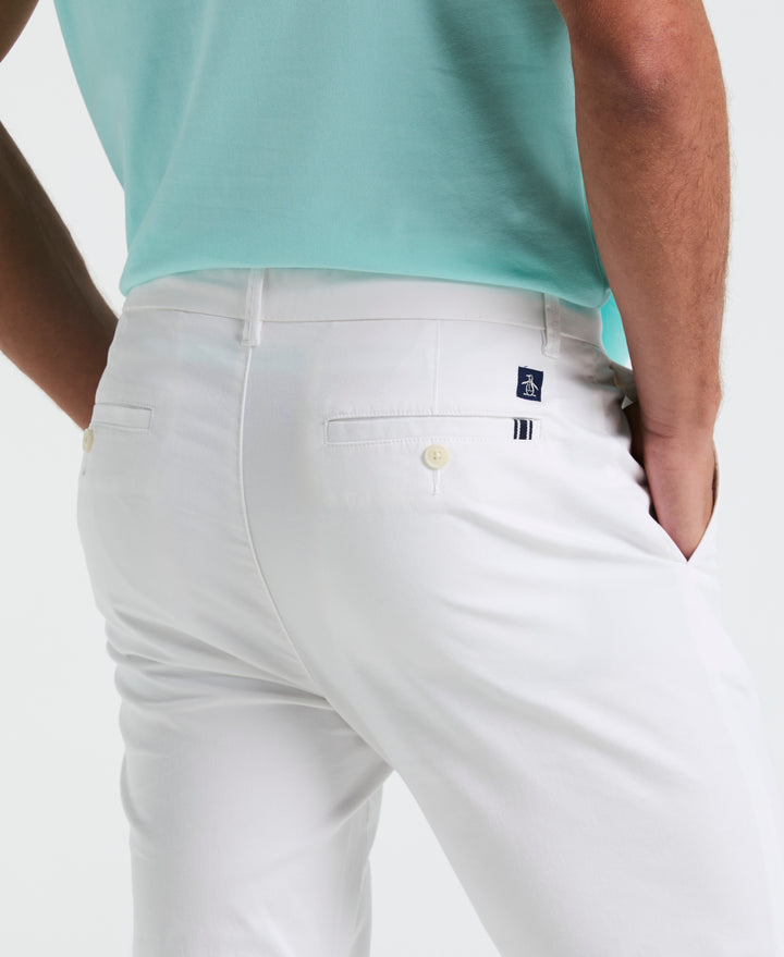 Premium Slim Fit Stretch Chino (Bright White) 
