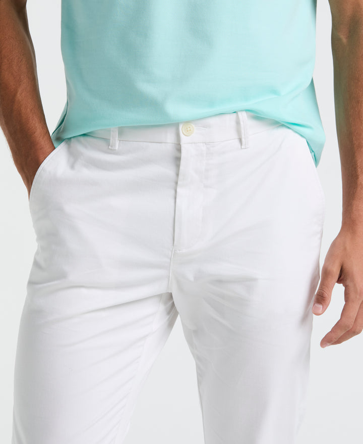 Premium Slim Fit Stretch Chino (Bright White) 