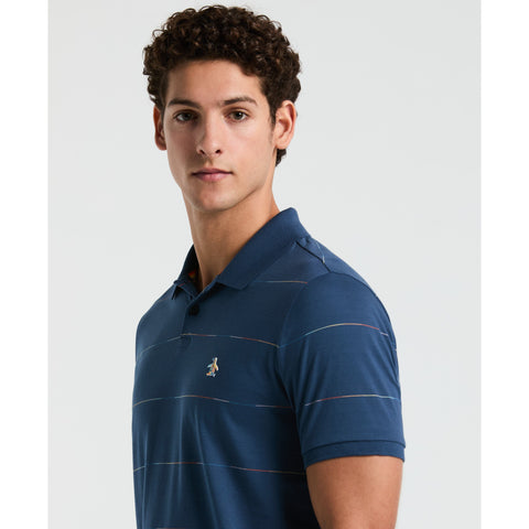 Pride Space Dye Stripe Polo-Polos-Original Penguin