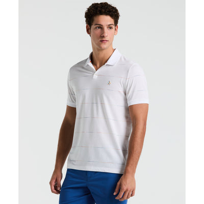 Pride Space Dyed Mesh Polo-Polos-Original Penguin