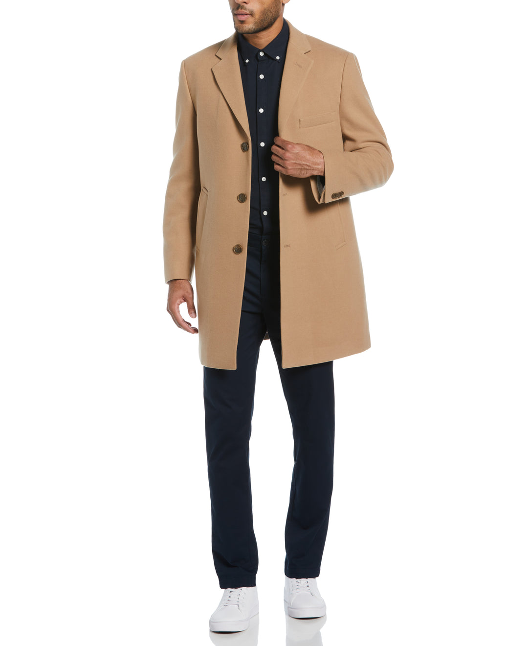 Light Camel Priel Overcoat (Light Camel) 