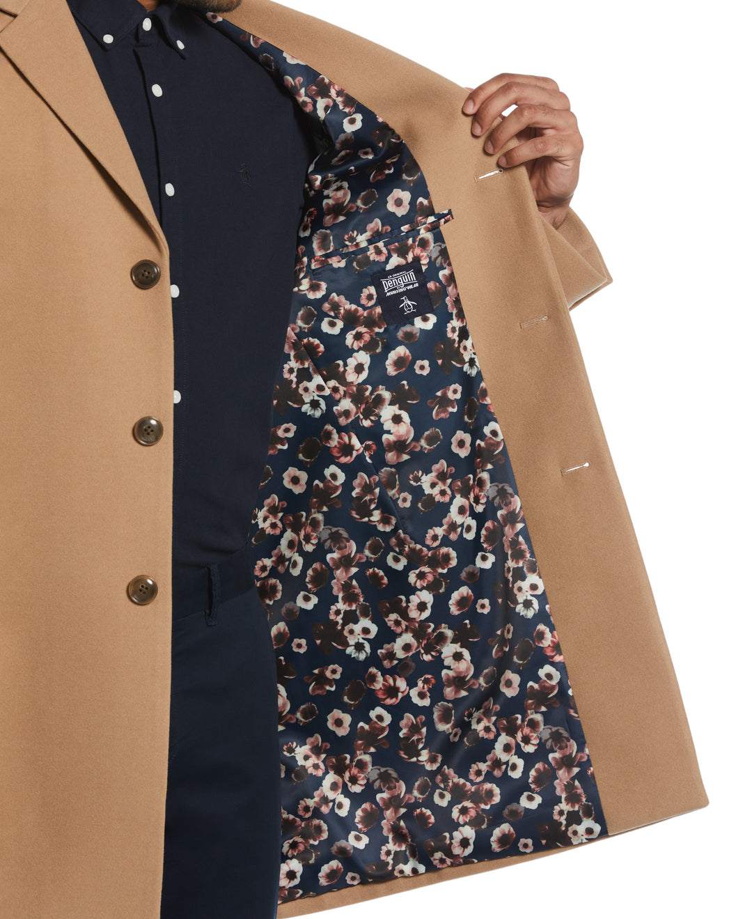 Light Camel Priel Overcoat (Light Camel) 