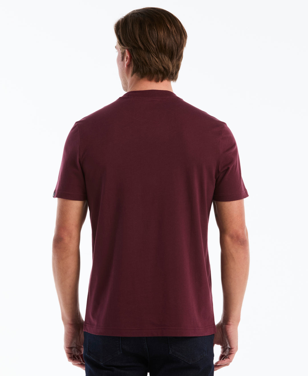 Cotton Graphic Tee with Puff Logo Pete (Port Royale) 