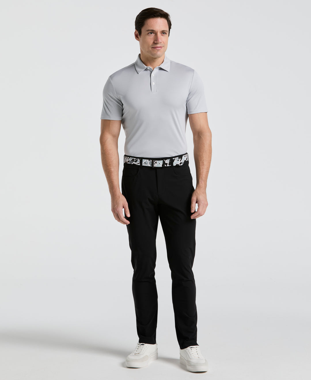 Pull On Nylon Golf Pant  (Caviar) 
