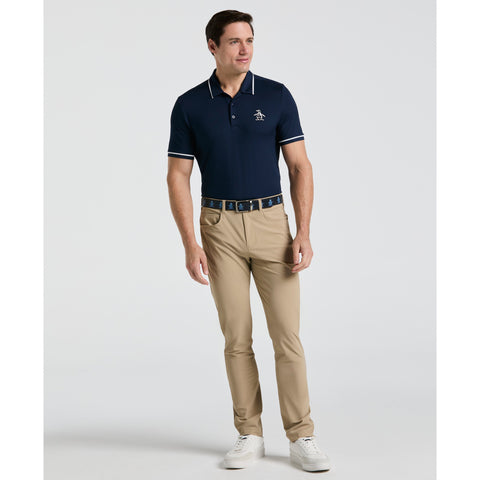 Pull On Nylon Golf Pant-Golf Pants-Chinchilla-XS-32-Original Penguin