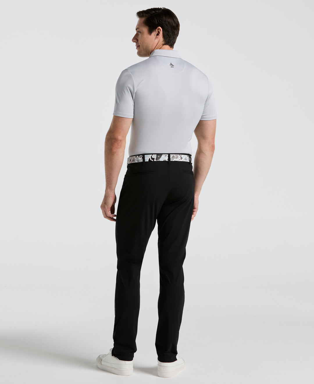 Pull On Nylon Golf Pant  (Caviar) 