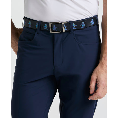 Pull On Nylon Golf Pant (Black Iris) 