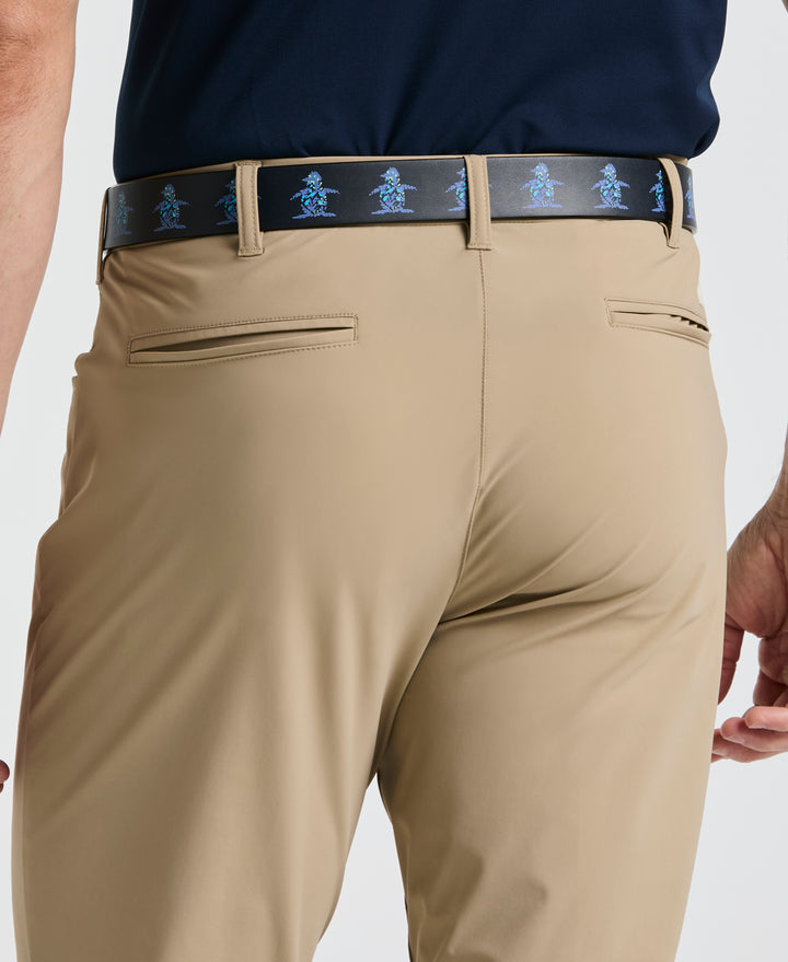 Pull On Nylon Golf Pant  (Chinchilla) 