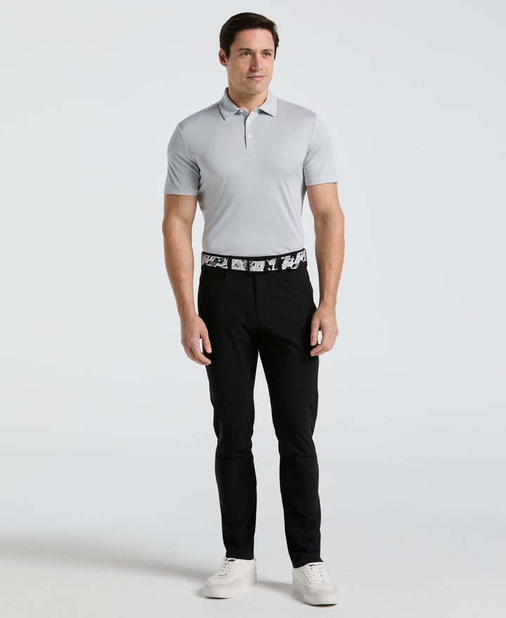 Pull On Nylon Golf Pant  (Caviar) 