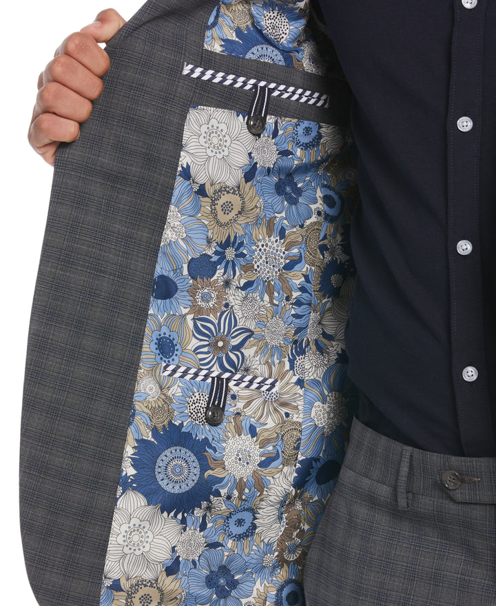 Suit Jacket  (Grey/Blue) 