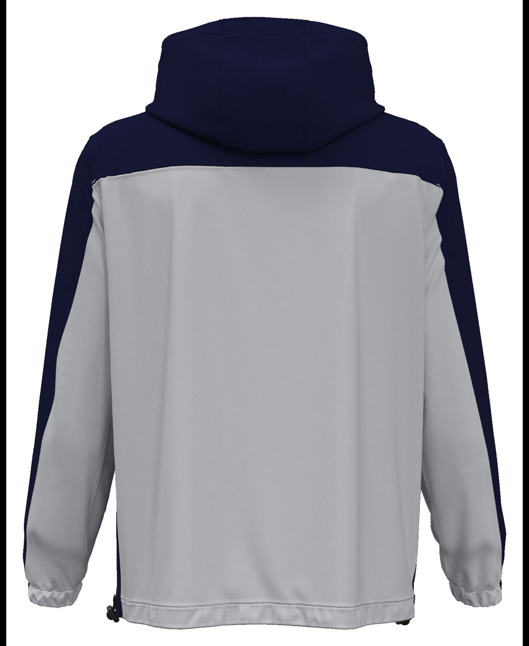 1/4 Zip Color Block Golf Windbreaker Jacket (Black Iris/Pearl Bl) 