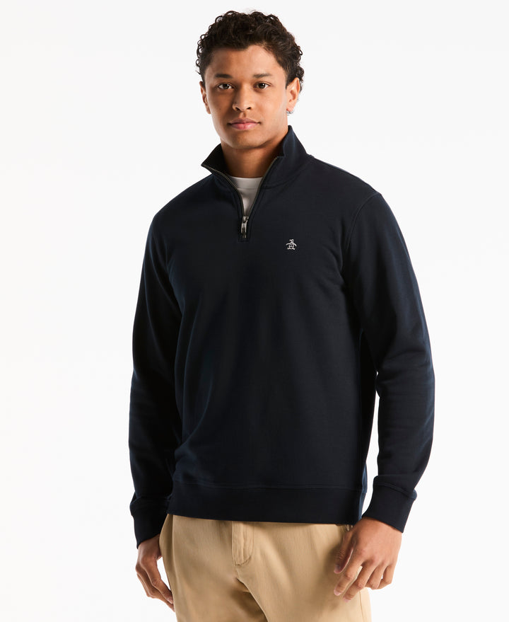 Quarter Zip Core Fleece  (Dark Sapphire) 