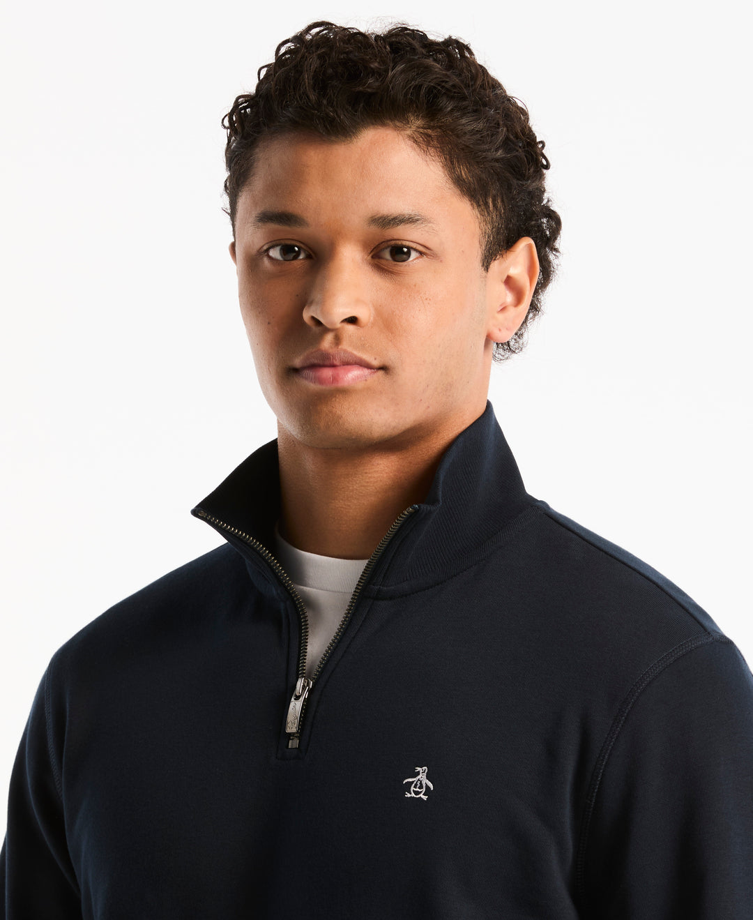 Quarter Zip Core Fleece  (Dark Sapphire) 