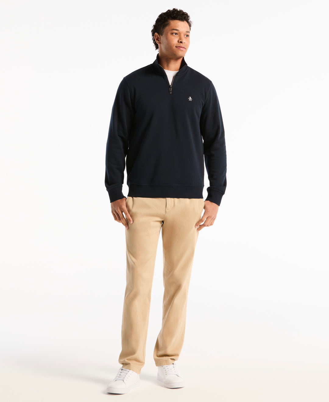Quarter Zip Core Fleece  (Dark Sapphire) 