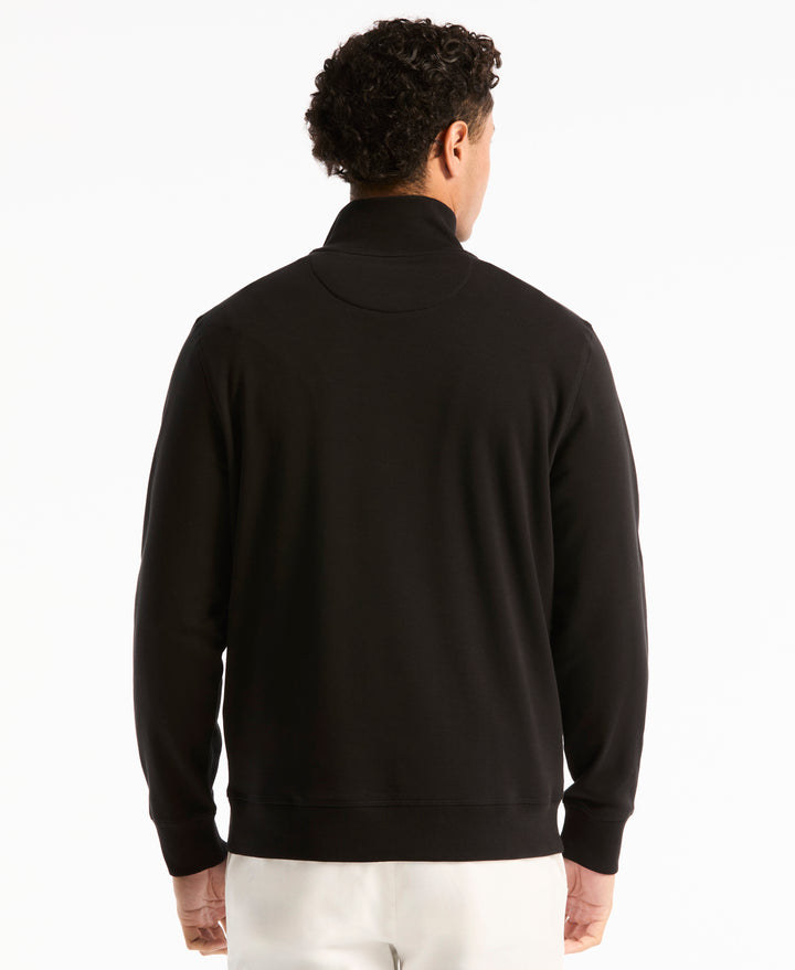Quarter Zip Core Fleece  (True Black) 