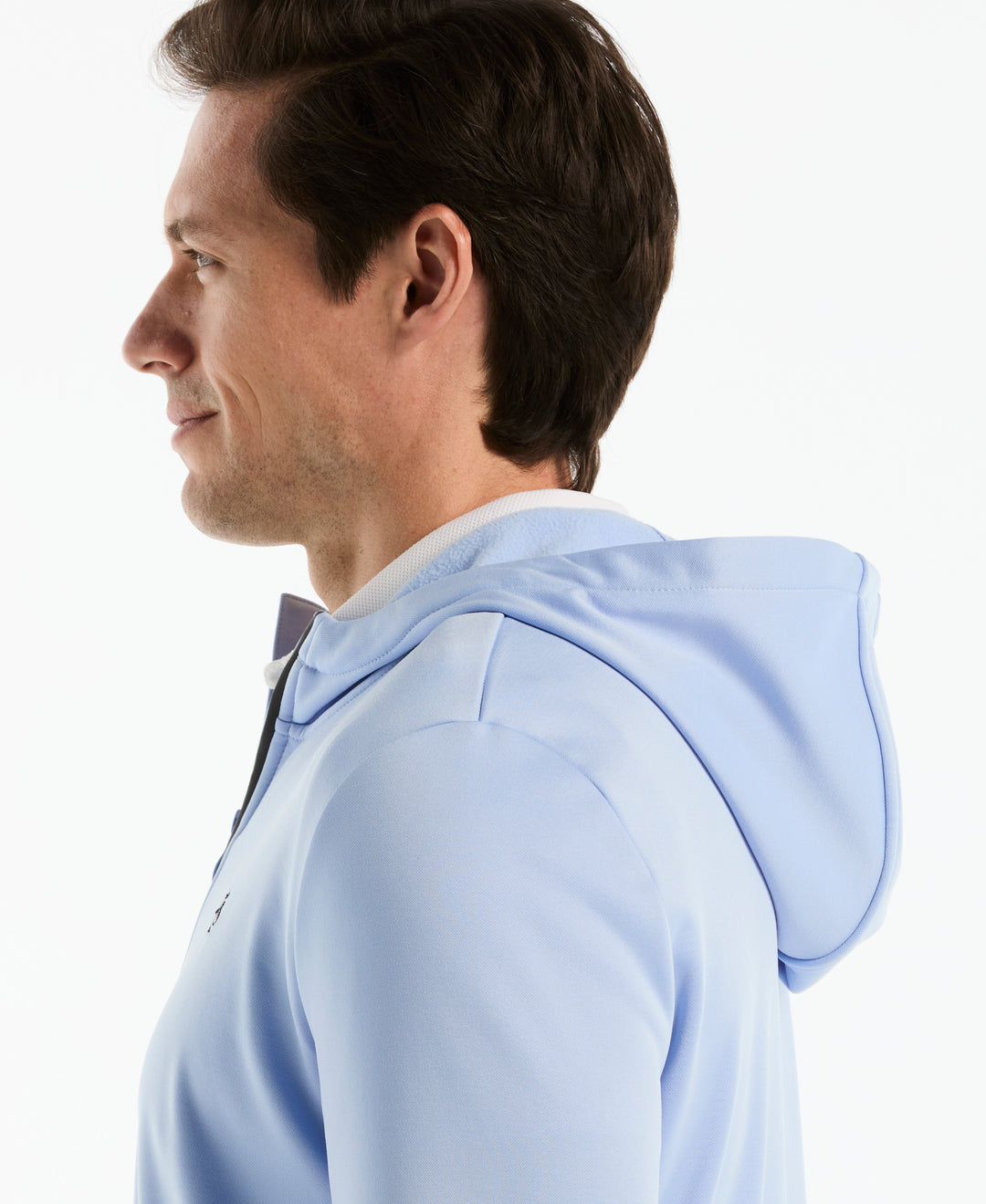 Quarter Zip Earl Golf Hoodie-Jackets-Original Penguin