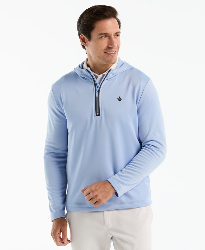 Quarter Zip Earl Golf Hoodie-Jackets-Original Penguin