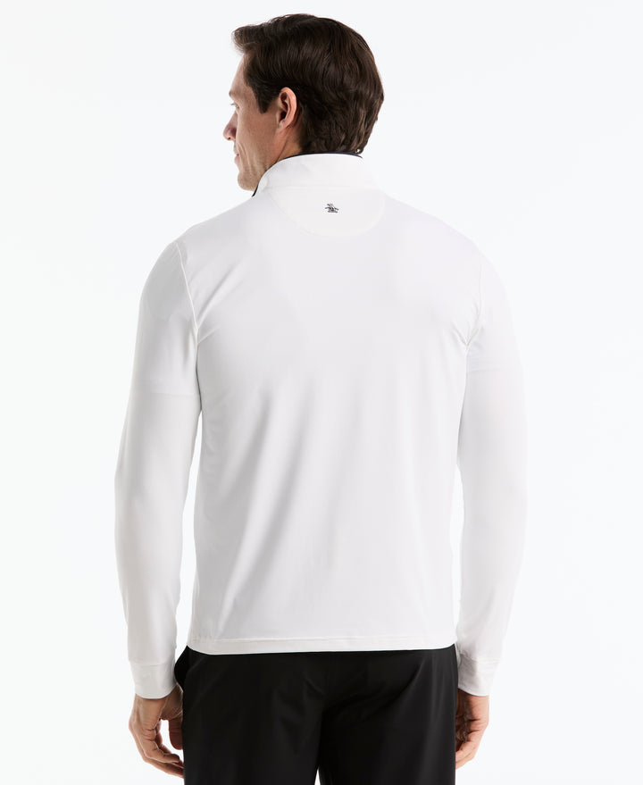 1/4 Zip Technical Earl Golf Shirt (Bright White) 