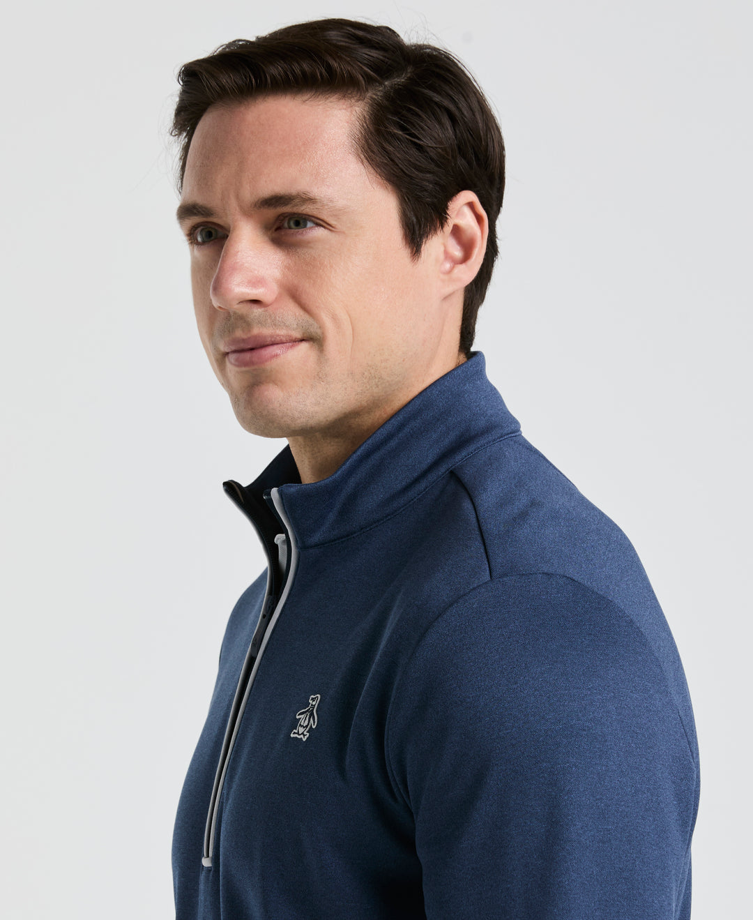 1/4 Zip Golf Pullover (Black Iris)