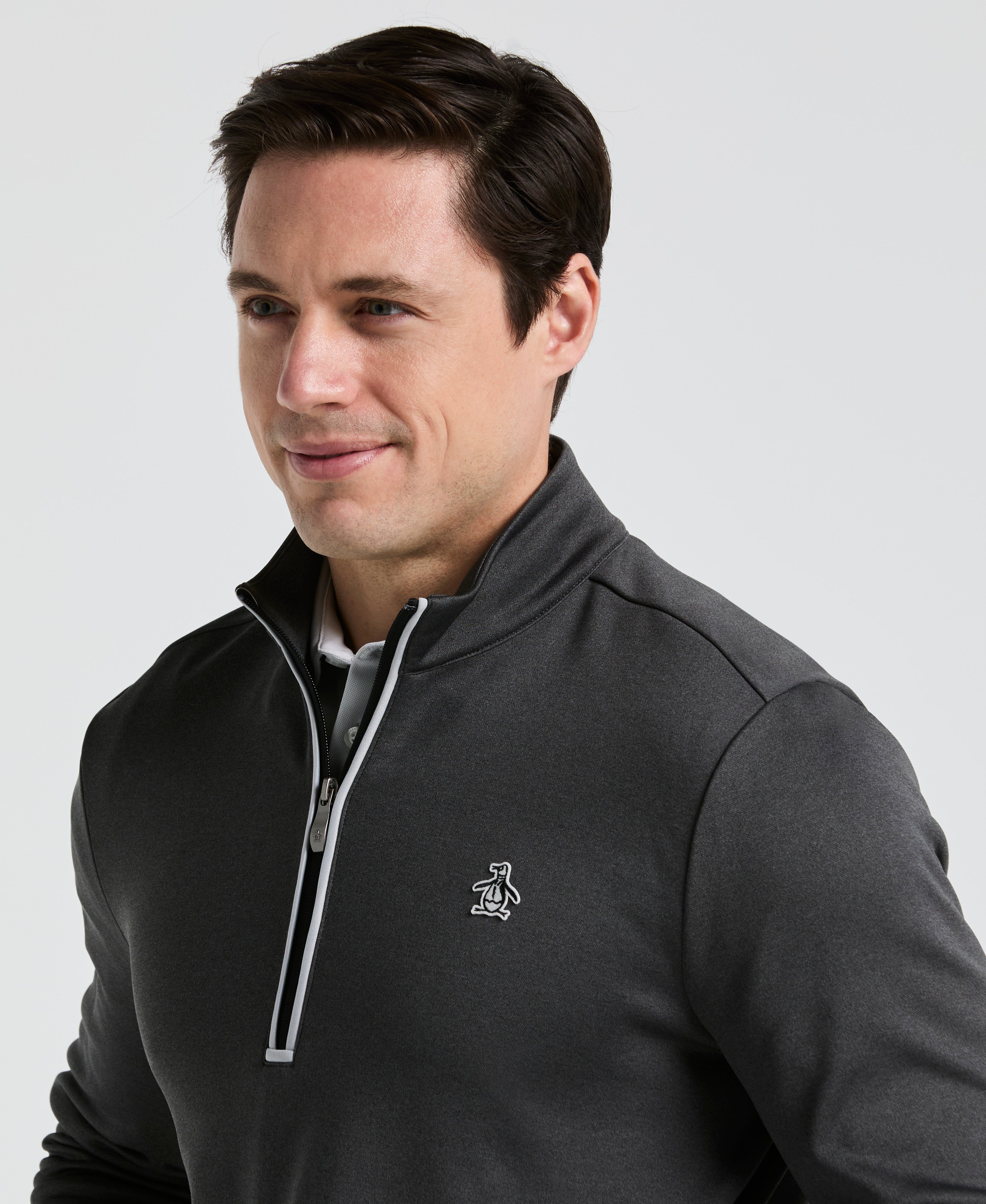 Quarter Zip Fleece Golf Pull-Over – Original Penguin US