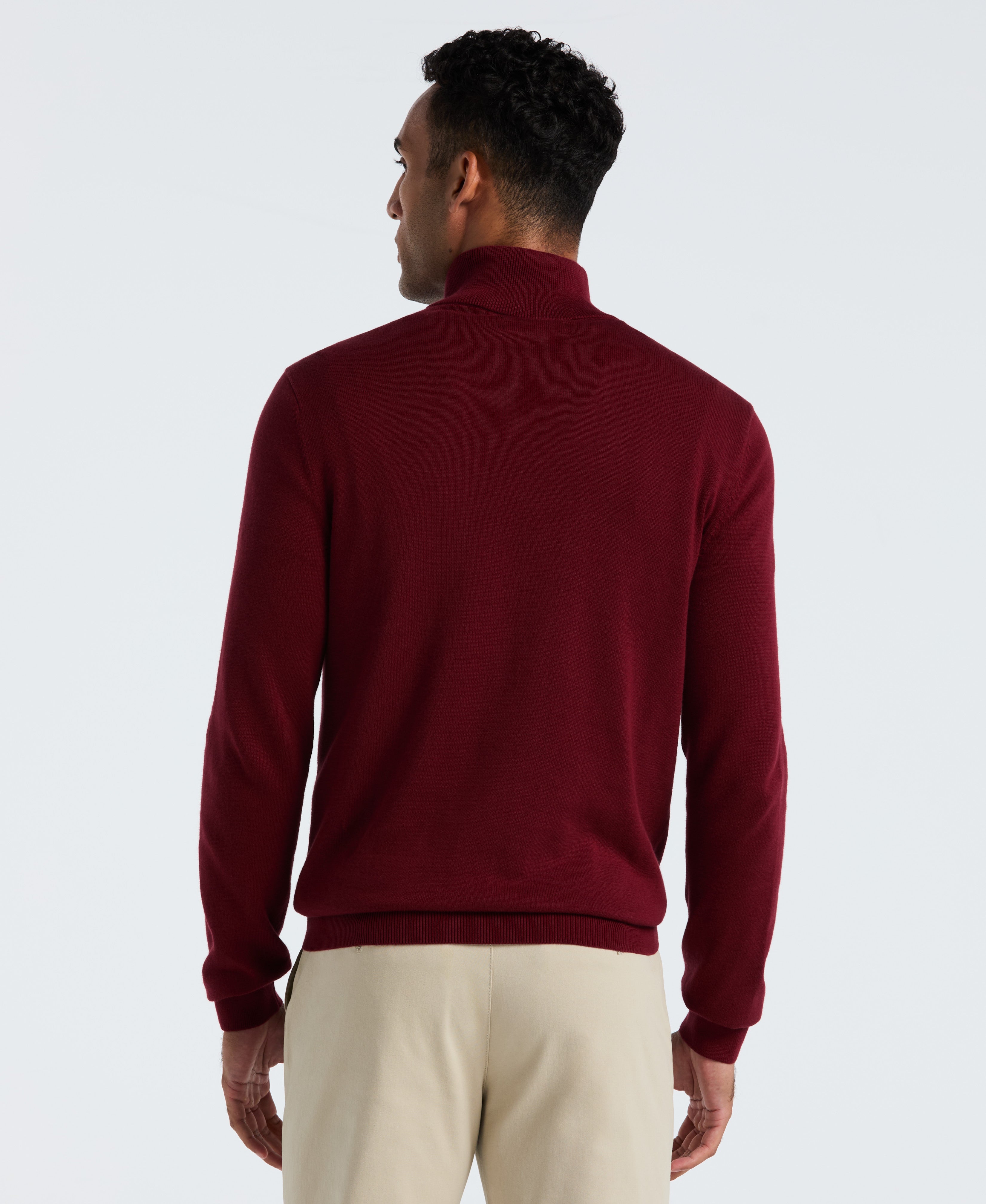 Quarter Zip Jersey Sweater – Original Penguin US