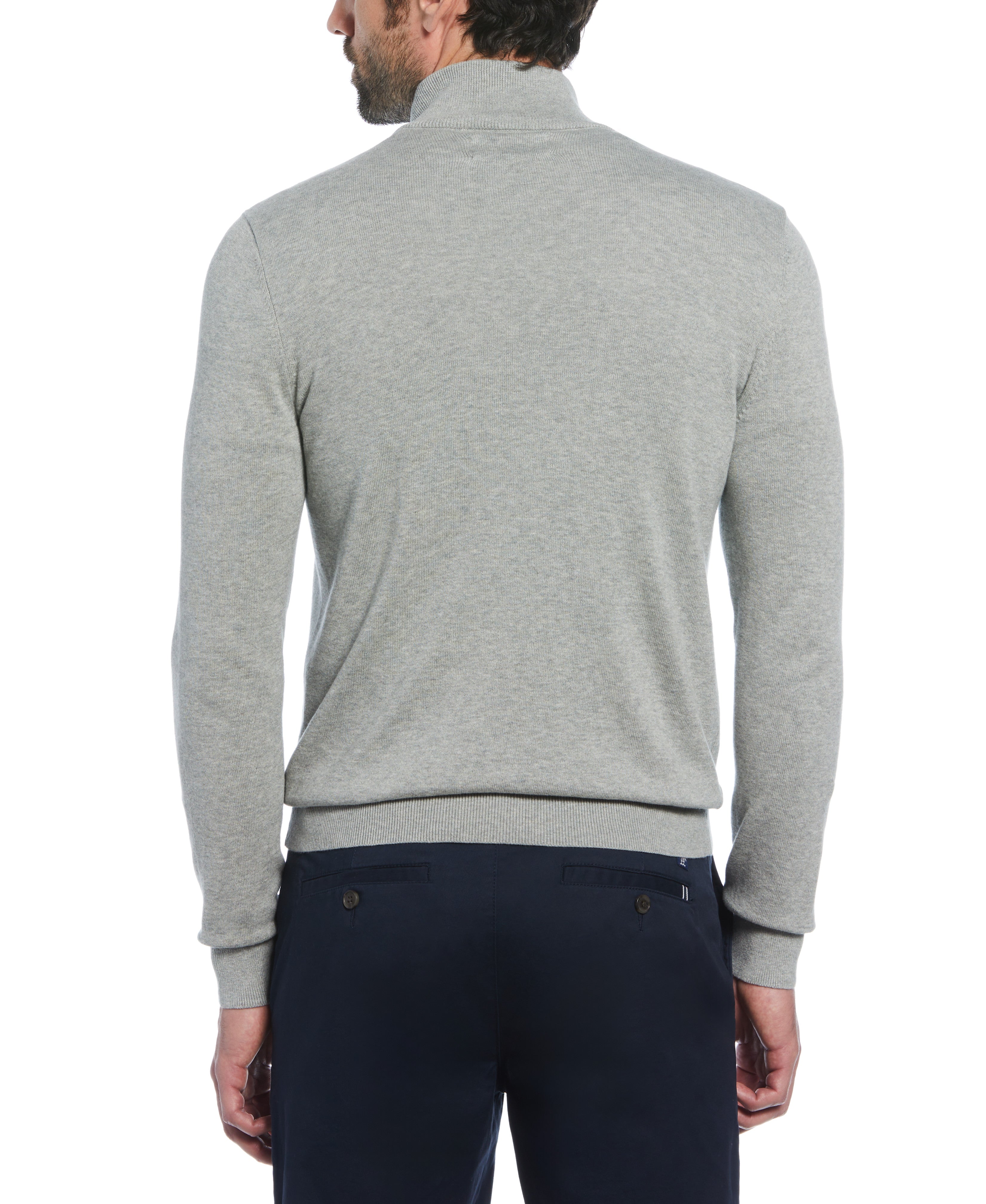 Quarter Zip Jersey Sweater – Original Penguin US