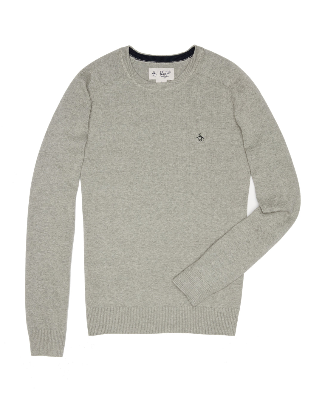 Raglan Crew Neck Sweater (Rain Heather) 