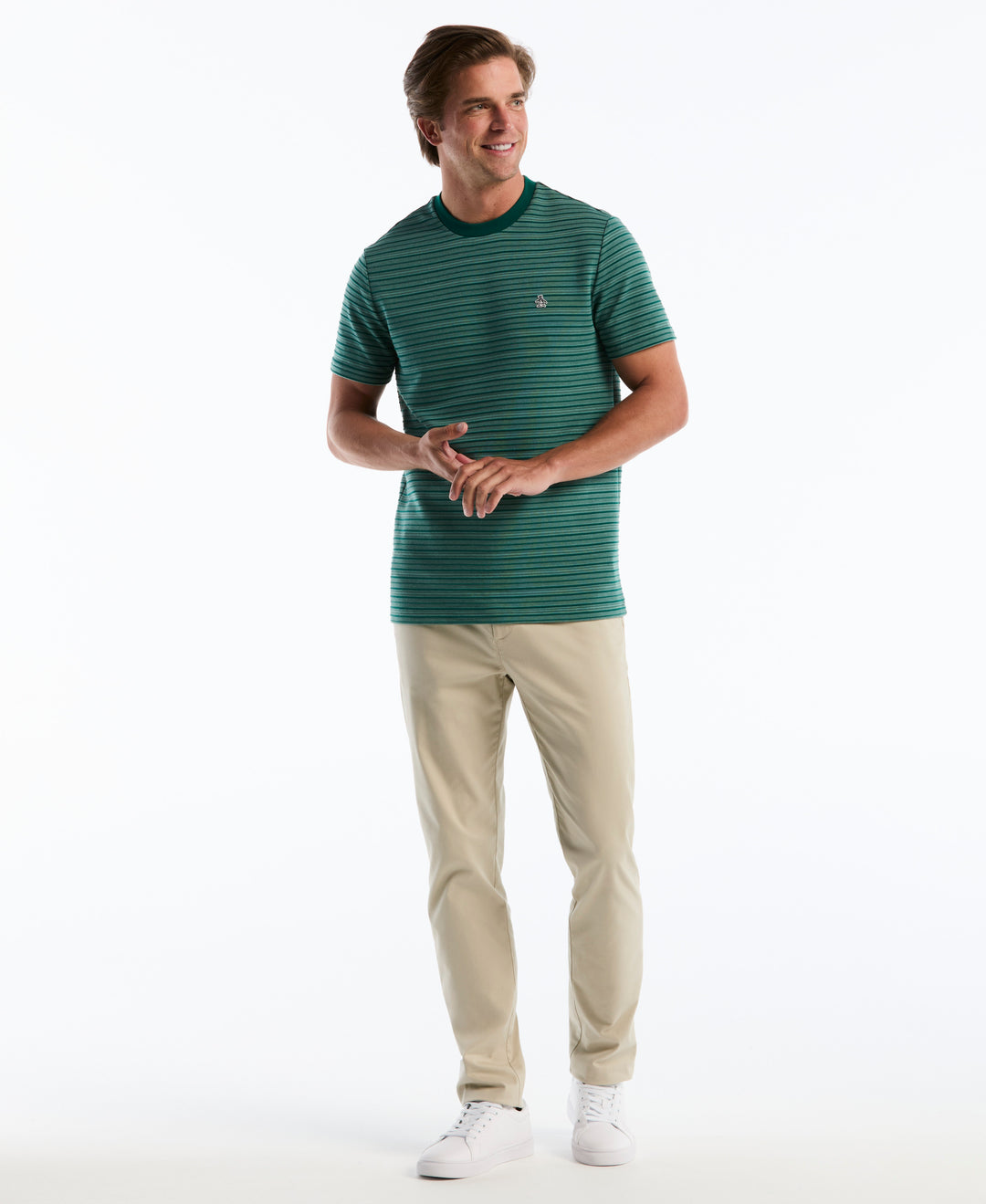 Raised Ottoman Stripe Tee (Storm) 